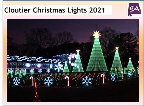 Cloutier christmas lights